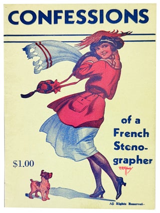 Item #47979 Confessions of a French Stenographer. Anonymous, R R. Epperly, cover illustration