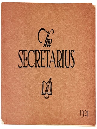Item #47980 The Secretarius, March, 1921. Boston University