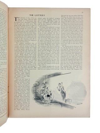 "The Lottery" in The New Yorker; June 26, 1948