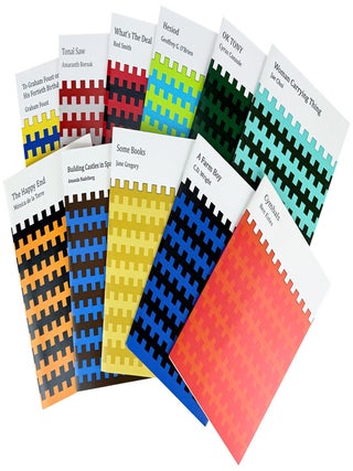 Item #48038 Eleven chapbooks from Song Cave, including: Building Castles in Spain, Getting...
