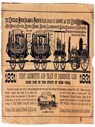 Item #48055 The Chicago, Rock Island & Pacific Railroad is known as the best route......