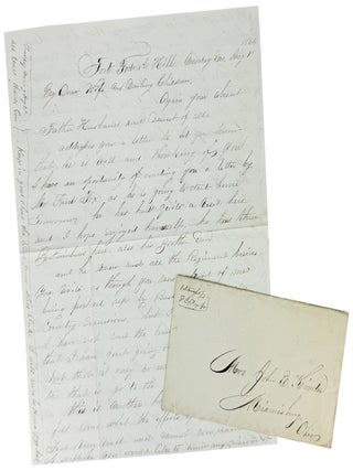 Item #48075 Autograph Letter from an Ohio Union Private to His Wife and Children. John E. Kinder