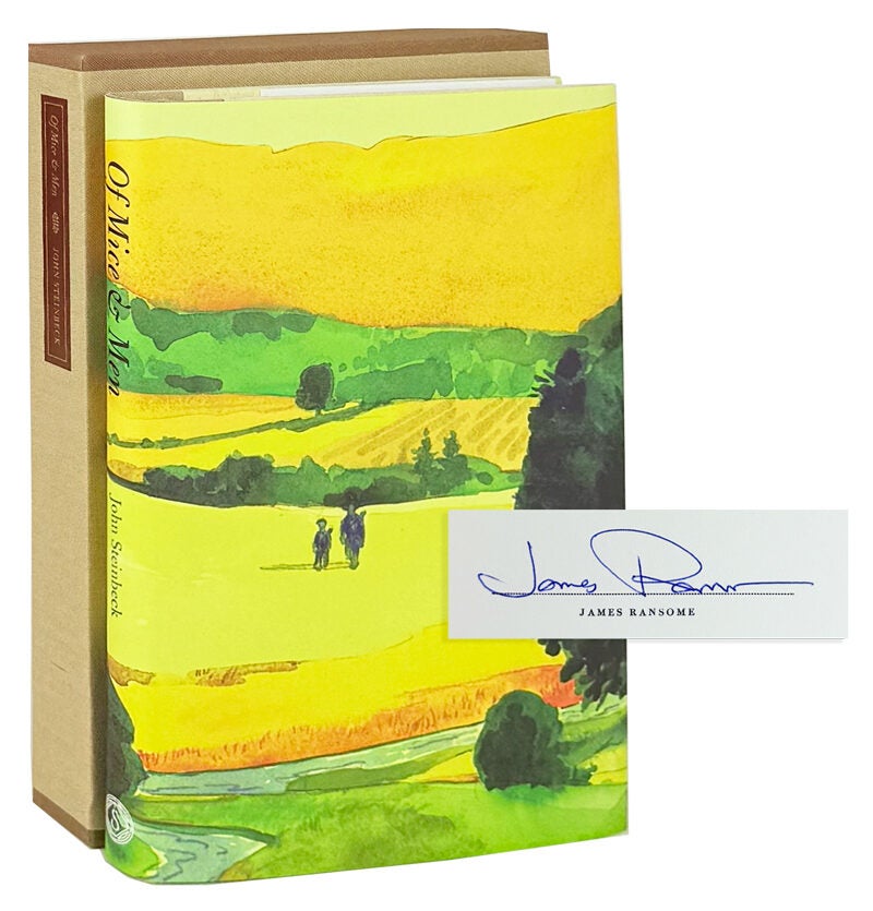 John Ransome Of Mice & Men Limited Edition, Signed by Ransome | John Steinbeck ...