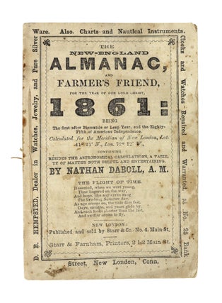 Item #48281 The New-England Almanac and Farmer's Friend 1861. Nathan Daboll