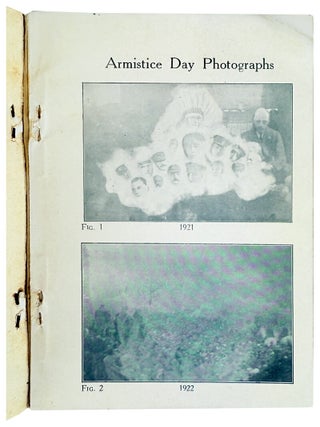 Faces of the Living Dead: Remembrance Day Messages and Photographs. A Straightforward Statement by Estelle W. Stead. With Supplement Showing Recognised “Extras” Obtained Through the Mediumship of Mrs. Deane