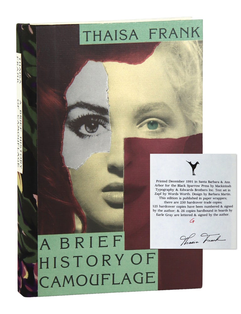 A Brief History of Camouflage Signed Limited Lettered Edition | Thaisa ...