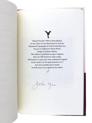 Forbidden Entries [Signed Limited Lettered Edition]