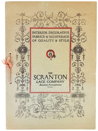 Item #48479 Interior Decorative Fabrics and Bedspreads of Quality and Style. Scranton Lace Company