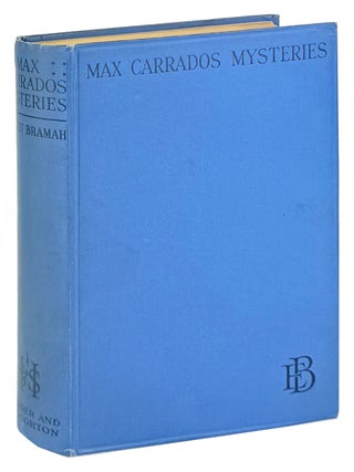 Item #48486 Max Carrados Mysteries. Ernest Bramah