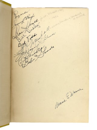 My Life with the Redskins [Signed by nine players & associates]