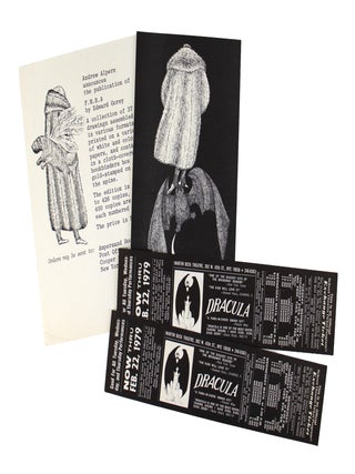 Item #48643 Archive of material related to Edward Gorey and Gotham Book Mart. Edward Gorey,...