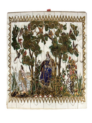 Boxed Set of Three Early Chromolithographed Puzzles