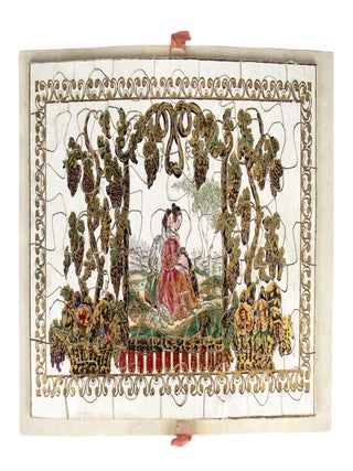 Boxed Set of Three Early Chromolithographed Puzzles