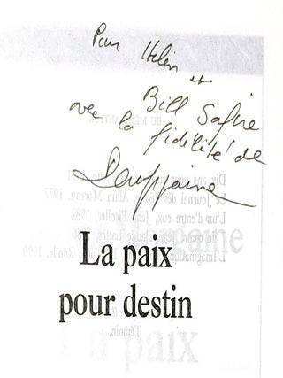 La Paix Pour Destin: Quatre Nobel Aux Vies Croisees
