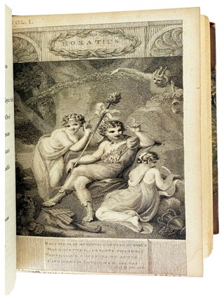 Q. Horatii Flacci, Quae Supersunt, Recensuit et Notulis [Two Volume Set]
