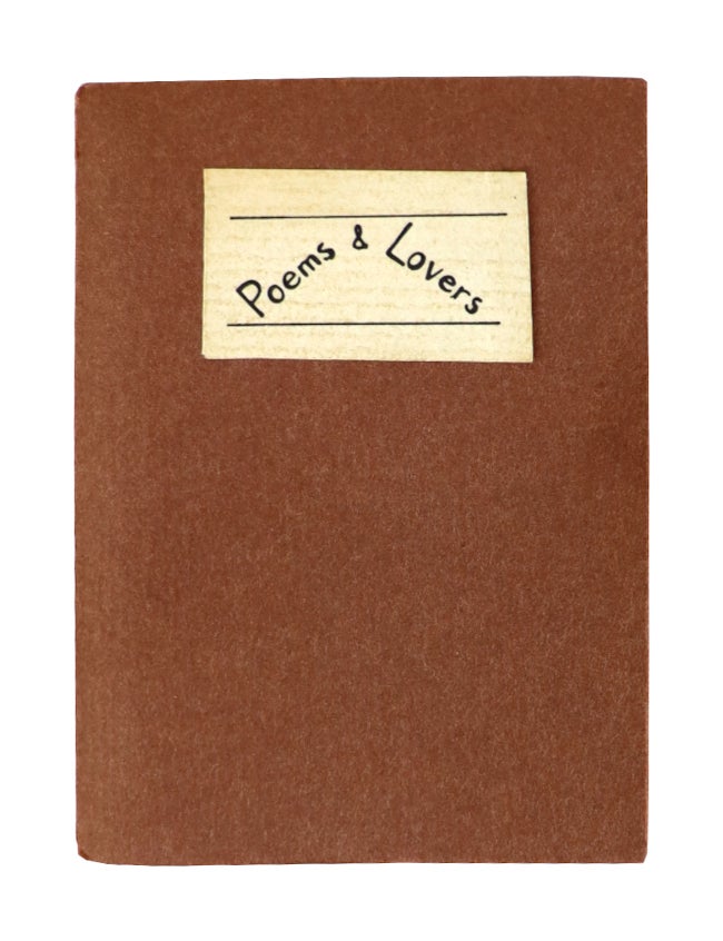 Item #48724 Poems & Lovers. A R. Witten, Ann Witten.