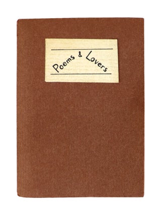 Item #48724 Poems & Lovers. A R. Witten, Ann Witten