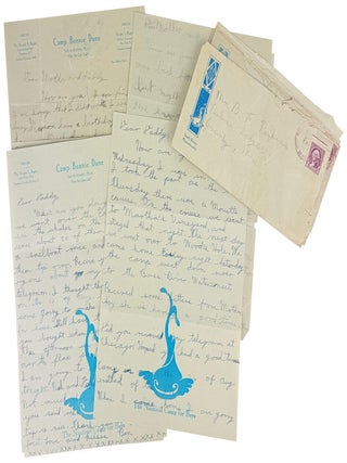 Item #48736 Archive of Correspondence while a camper at Camp Bonnie Dune, Cape Cod, 1932-34....