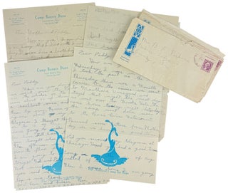 Item #48736 Archive of Correspondence while a camper at Camp Bonnie Dune, Cape Cod, 1932-34....