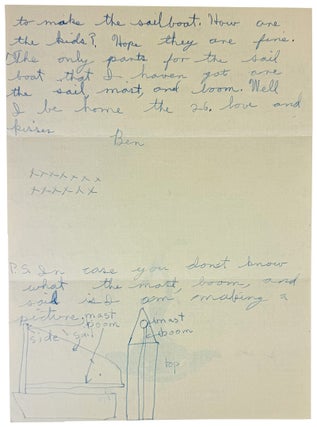 Archive of Correspondence while a camper at Camp Bonnie Dune, Cape Cod, 1932-34