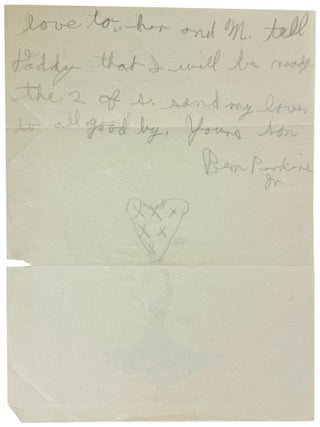 Archive of Correspondence while a camper at Camp Bonnie Dune, Cape Cod, 1932-34