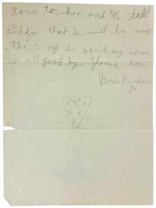 Archive of Correspondence while a camper at Camp Bonnie Dune, Cape Cod, 1932-34