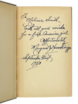The White Indian Boy: The Story of Uncle Nick Among the Shoshones [Signed and inscribed by Margaret & Howard Driggs]