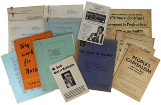 Item #48753 Archive of Bay Area Communist Party Materials. Communist Party USA