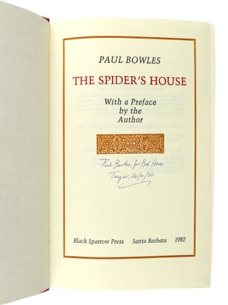 The Spider's House [Signed and Inscribed to Bob Hines]