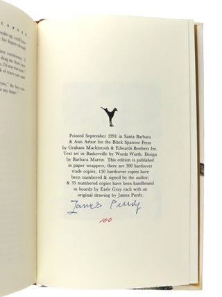 63: Dream Palace, Selected Stories 1956-1987 [Limited Edition, Signed by Purdy]