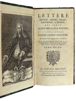Item #48819 Lettere Critiche, Giocose, Morali, Scientifiche, ed Erudite: Tomo Primo - Tomo Decimo...