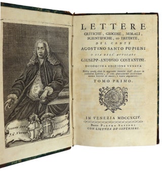 Item #48819 Lettere Critiche, Giocose, Morali, Scientifiche, ed Erudite: Tomo Primo - Tomo Decimo...