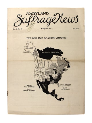 Maryland Suffrage News [Broken run of Seventeen issues]