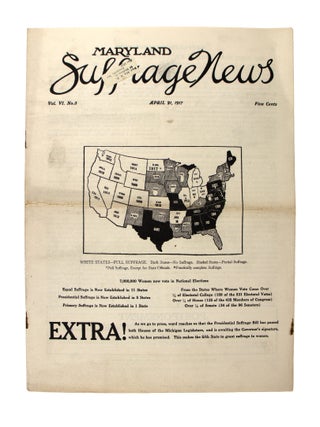 Maryland Suffrage News [Broken run of Seventeen issues]