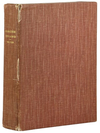 Paradise Regain'd. A Poem. In IV Books. To which is added Samson Agonistes