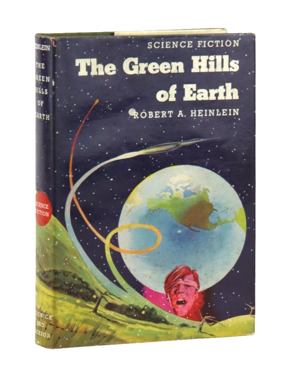 Item #49004 The Green Hills of Earth. Robert A. Heinlein, Gerard Quinn, cover.