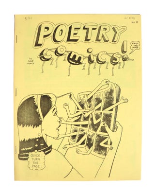 Item #49016 Poetry Comics! No. 15. Dave Morice, Joe Brainard William Blake, Ron Padgett, John...