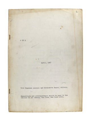 0 to 9, Number One, April 1967