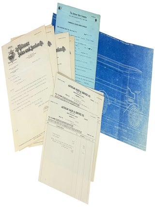 Item #49077 Archive Relating to the Design, Sale, and Maintenance of an Ice Cream Truck. Ice...