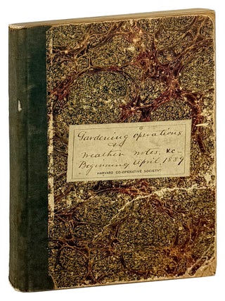 Gardening Operations + Weather Notes. KC - Beginning April, 1889