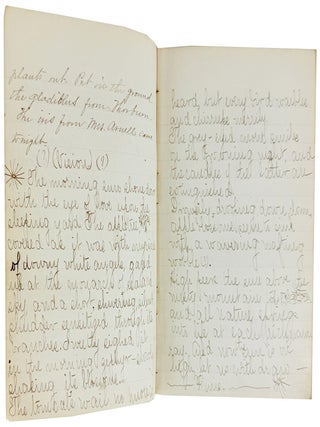 Gardening Operations + Weather Notes. KC - Beginning April, 1889 [Manuscript Gardening Notebook]