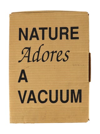 Item #49093 Nature Adores a Vacuum. Rosa Maria Arenas Robert Turney, etc., Alice Fulton, William...