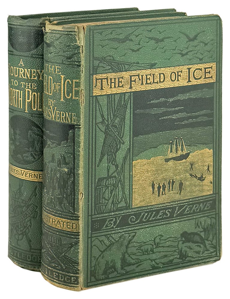 Item #49239 A Journey to the North Pole [with] The Field of Ice. Jules Verne.