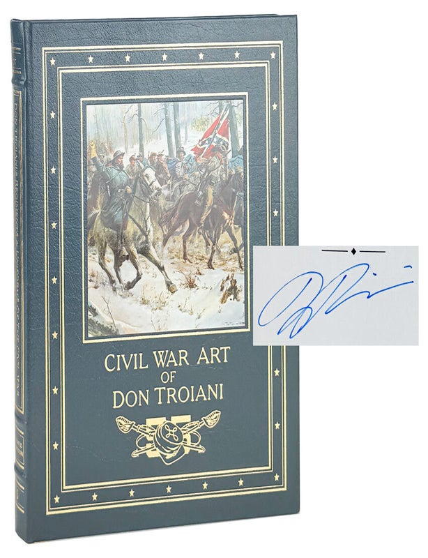 Item #49412 Don Troiani's Regiments & Uniforms of the Civil War [Cover title: Civil War Art] [Signed by Troiani]. Don Troiani, Earl J. Coates, Michael J. McAfee, Leslie D. Jensen, art, text, intro.