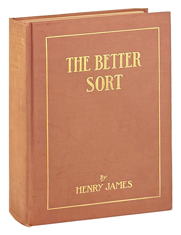 Item #49528 The Better Sort. Henry James.