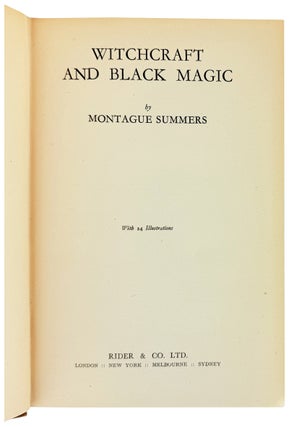 Witchcraft and Black Magic