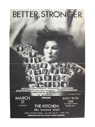 Promotional Poster for WNET Production of Ed Bowes' Better, Stronger