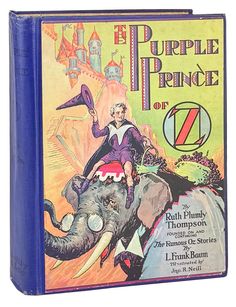 Item #49771 The Purple Prince of Oz. Ruth Plumly Thompson, L. Frank Baum, John R. Neill, Royal Historian.