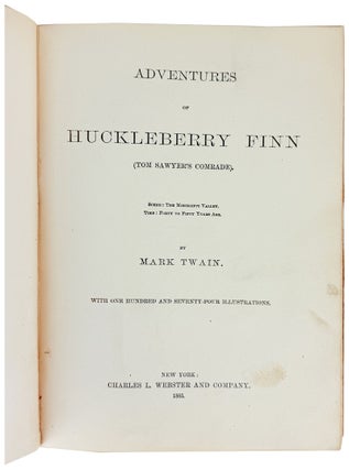 Adventures of Huckleberry Finn (Tom Sawyer's Comrade)