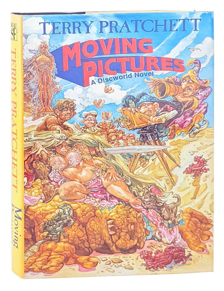 Item #49836 Moving Pictures. Terry Pratchett, Josh Kirby, jacket.